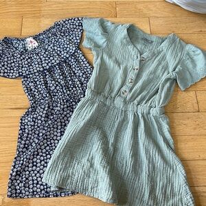 Lucky Brand Girls Dress & Girls Floral Romper